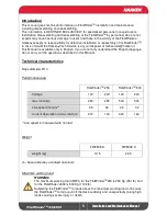 Preview for 5 page of Harken FlatWinder 250 Installation And Maintenance Manual