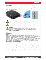 Preview for 16 page of Harken FlatWinder 250 Installation And Maintenance Manual