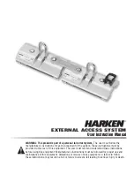 Предварительный просмотр 1 страницы Harken H-50547 User Instruction Manual