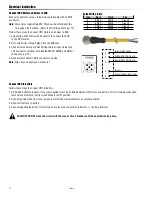 Preview for 14 page of Harken HYDRO POWER UNIT 1 Installation And Operation Manual