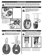 Preview for 2 page of Harken LOUP S 3139 Instructions