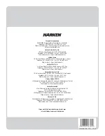 Preview for 36 page of Harken MKIV Installation Manual