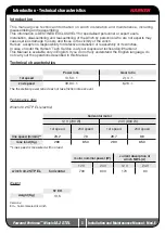 Preview for 3 page of Harken Performa 40.2 STP Installation And Maintenance Manual