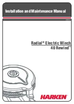 Harken Radial 40 Rewind Installation And Maintenance Manual preview