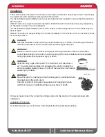 Preview for 4 page of Harken Radial Winch 80.2 STA Installation And Maintenance Manual