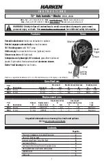 Preview for 1 page of Harken T2 Ratchamatic 2159 Instructions