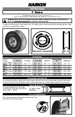 Harken V 3355 Instructions предпросмотр