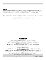 Preview for 12 page of Harken Vang-Master VM-1 Installation Manual