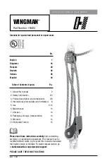 Preview for 1 page of Harken WingMan IN404 Specification & User Manual