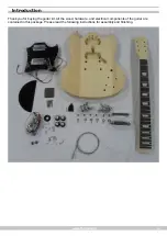 Preview for 3 page of Harley Benton E-Guitar Kit SG-Style Owner'S Manual