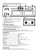 Preview for 2 page of Harley Benton GA-260H DSP Important Safety Instructions