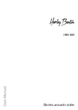 Harley Benton HBV 800 User Manual preview