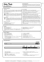 Harley Benton Spaceship Power 80-B Quick Start Manual preview