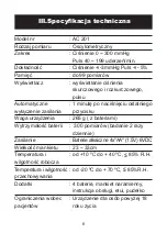 Preview for 10 page of harma Klinic Mescomp AC 201 Manual