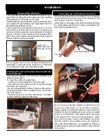 Preview for 12 page of Harman Home Heating Accentra Insert Installation & Operating Manual