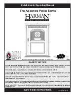 Harman Home Heating Accentra Cleaning & Maintenance Instructions preview