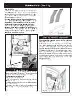 Preview for 3 page of Harman Home Heating Accentra Cleaning & Maintenance Instructions