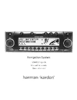 Предварительный просмотр 1 страницы Harman Kardon 108TPRO Operation Manual