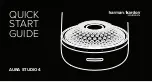 Harman Kardon AURA STUDIO 4 Quick Start Manual preview