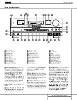 Предварительный просмотр 5 страницы Harman Kardon AVR 110 Serivce Manual