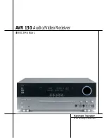 Harman Kardon AVR 130 Service Manual предпросмотр