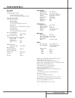 Preview for 2 page of Harman Kardon AVR 130 Service Manual