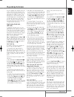 Preview for 29 page of Harman Kardon AVR 132 Owner'S Manual