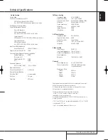 Preview for 35 page of Harman Kardon AVR 132 Owner'S Manual