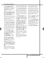 Preview for 39 page of Harman Kardon AVR 140 Owner'S Manual