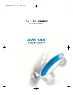 Harman Kardon AVR 144 Owner'S Manual preview