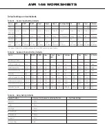 Preview for 1 page of Harman Kardon AVR 146 Settings Manual