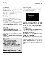 Предварительный просмотр 24 страницы Harman Kardon AVR 1510S Owner'S Manual