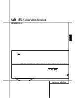 Harman Kardon AVR 155 Handleiding preview