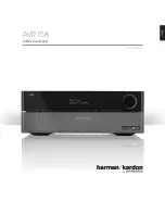 Harman Kardon AVR 156 Owner'S Manual preview