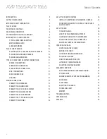 Preview for 2 page of Harman Kardon AVR 1565 Owner'S Manual