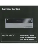 Preview for 53 page of Harman Kardon AVR 1600 Owner'S Manual