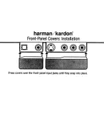 Preview for 74 page of Harman Kardon AVR 1600 Owner'S Manual