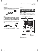 Preview for 170 page of Harman Kardon AVR 1610S Owner'S Manual