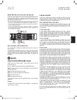 Preview for 185 page of Harman Kardon AVR 1610S Owner'S Manual