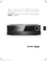 Preview for 209 page of Harman Kardon AVR 1610S Owner'S Manual