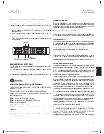 Preview for 289 page of Harman Kardon AVR 1610S Owner'S Manual