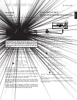 Предварительный просмотр 17 страницы Harman Kardon AVR 1650 Owner'S Manual