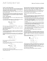 Предварительный просмотр 22 страницы Harman Kardon AVR 1650 Owner'S Manual