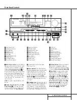 Preview for 5 page of Harman Kardon AVR 220 Owner'S Manual