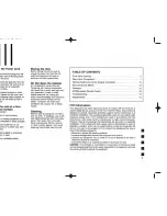 Preview for 3 page of Harman Kardon AVR 25 Owner'S Manual