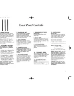 Preview for 5 page of Harman Kardon AVR 25 Owner'S Manual