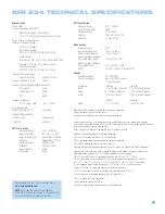 Preview for 75 page of Harman Kardon AVR 254 Owner'S Manual