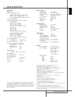 Preview for 51 page of Harman Kardon AVR 255 Owner'S Manual