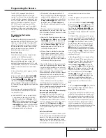 Preview for 29 page of Harman Kardon AVR 2550 Owner'S Manual