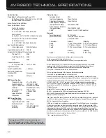 Preview for 62 page of Harman Kardon AVR 2600 Owner'S Manual